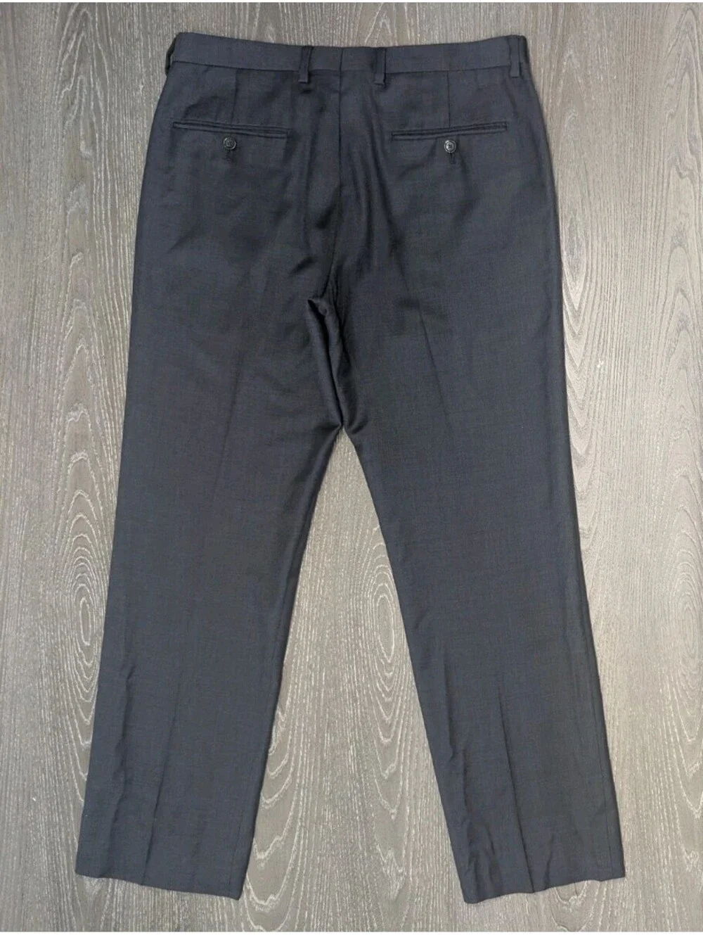 J.Crew Ludlow Slim-fit Suit Pant Italian Wool Blue 32x32 Tollegno 1900 Pristine